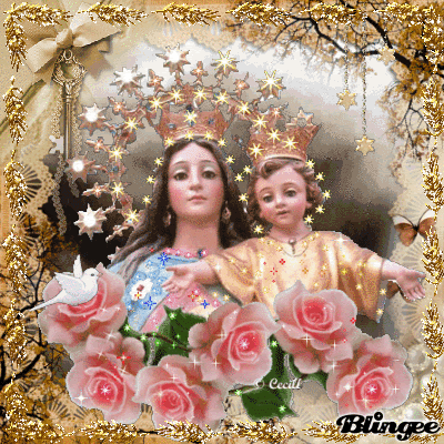 Un colgante con la cruz de la victoria y un pequeño llavero con la. Virgen Del Carmen Para Vaskita Con Todo Mi Carinooo Fotografia 121731646 Blingee Com