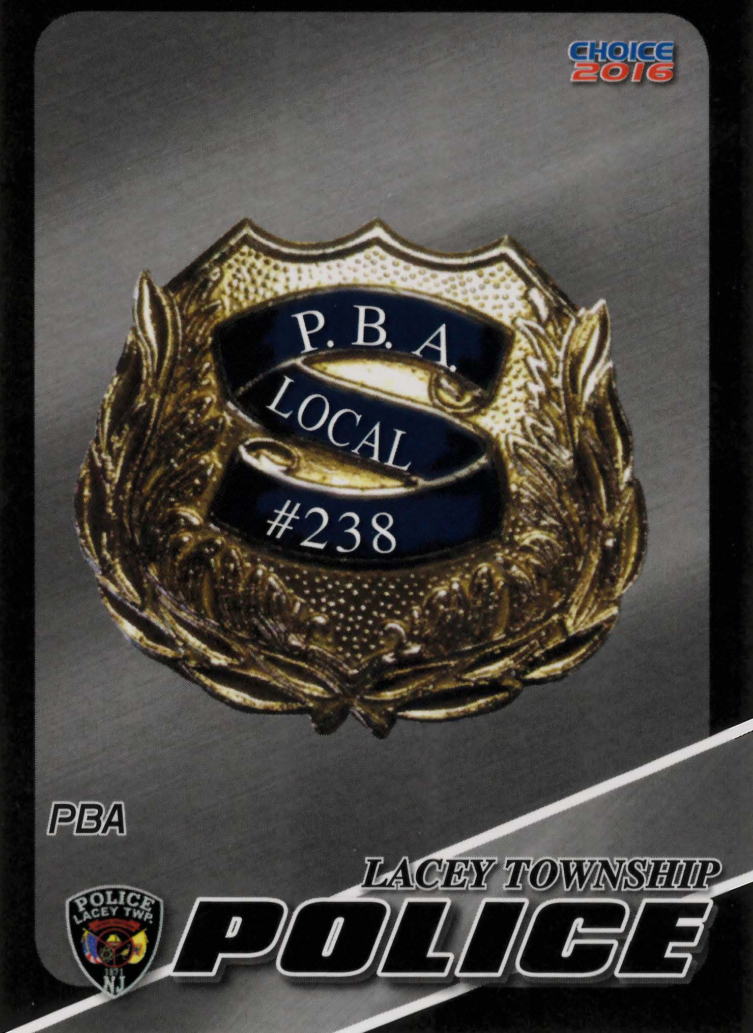 The pba card will normally have the bearer of this card is a supporter of the pba and you should try to extend every courtesy possible printed on it. Week 9 Cop Collectible Card Program Lacey Township Police Department Sunday May 29 2016 Thru Saturday June 4 2016 Lacey Township Police Department