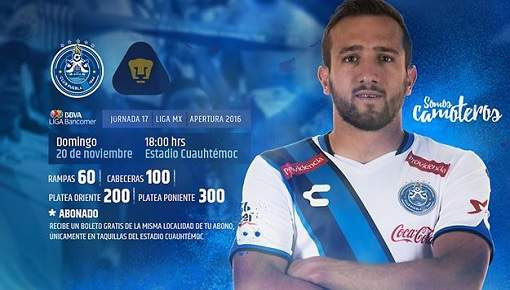 Pumas unam head into match day 6 sitting at the bottom of the liga mx table and desperately needing a win against puebla. Resultado Puebla Vs Pumas Video Goles Pablo Barrera Britos Resumen Torneo Apertura 2016