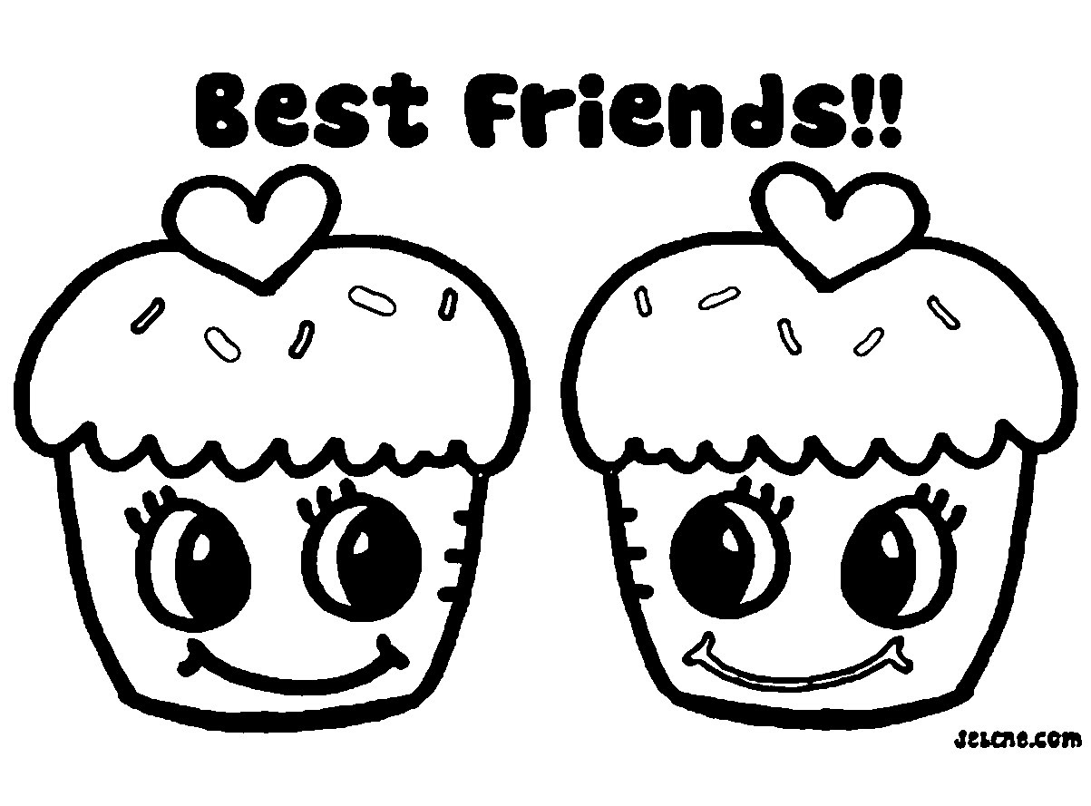 Kleurplaat Kawaii Bff : Kleurplaat Kawaii Poppetjes Bff - Imagem de na tekenen por ... / Kun je ...