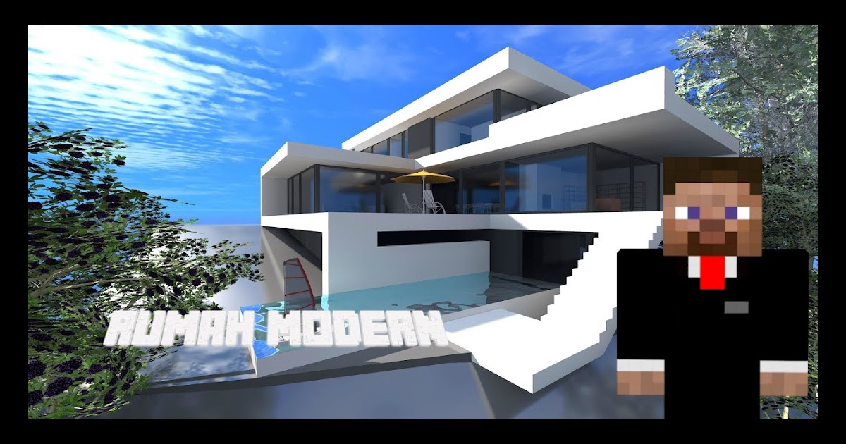 Inspirasi Populer Model Rumah Modern Minecraft
