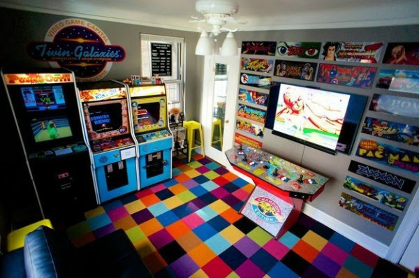 Kitting out a kids game room can be a real exercise in nostalgia. 21 Truly Awesome Video Game Room Ideas U Me And The Kids