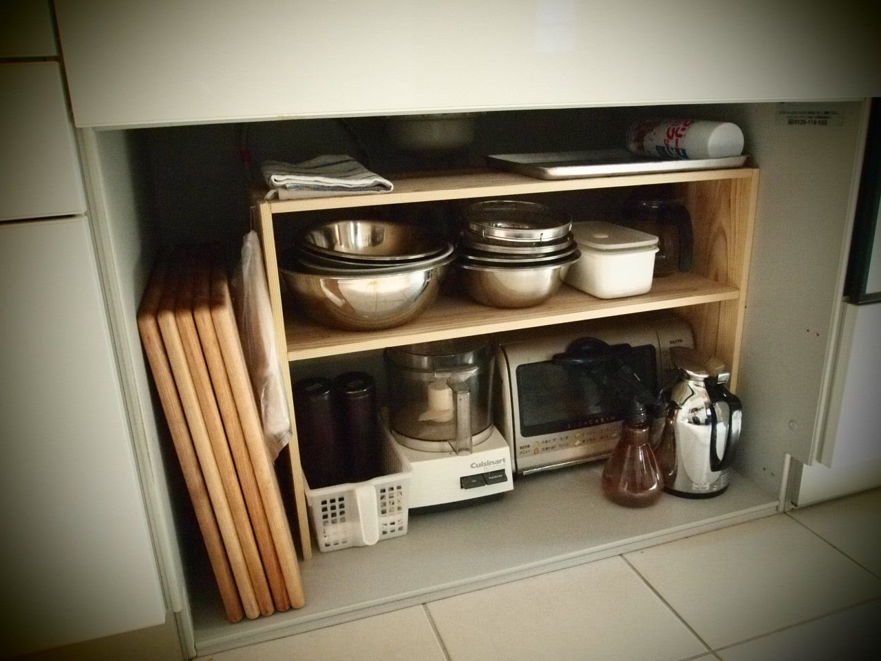 キッチン シンク下 収納 100均 Kitchin