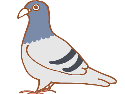 鳩 イラスト 手書き の最高のコレクション 動物の島
