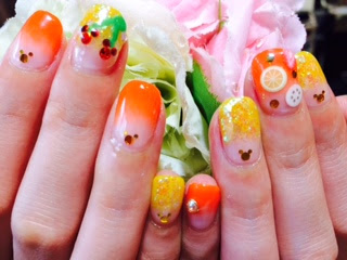 最高のディズニー ネイル 夏 ただのディズニー画像