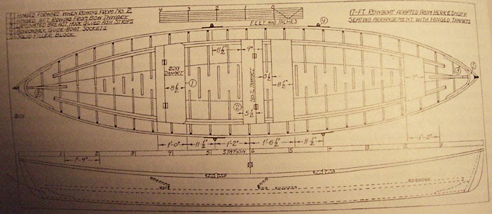 MBOAT: PDF Herreshoff rowboat plans