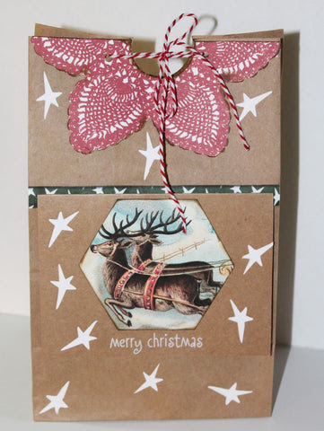 Maybe you would like to learn more about one of these? Get Ready To Bag Them Up Holiday Gift Bag Card Tutorial Tangie Baxter Co
