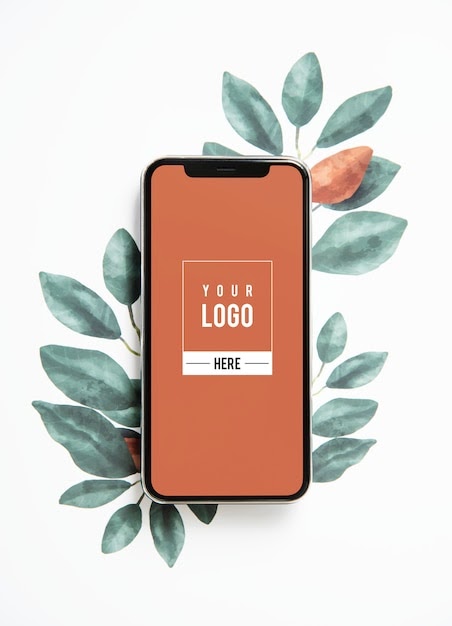 Download Nature mobile phone screen mockup PSD Template - New Mockups Download PSD, Download now and use ...