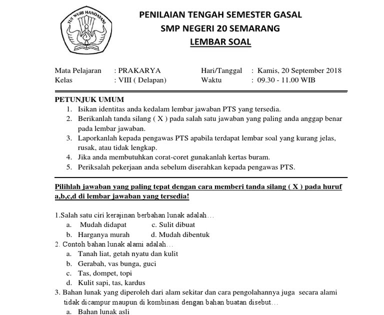 Salah Satu Ciri  Kerajinan  Berbahan Lunak Adalah Sekilas 