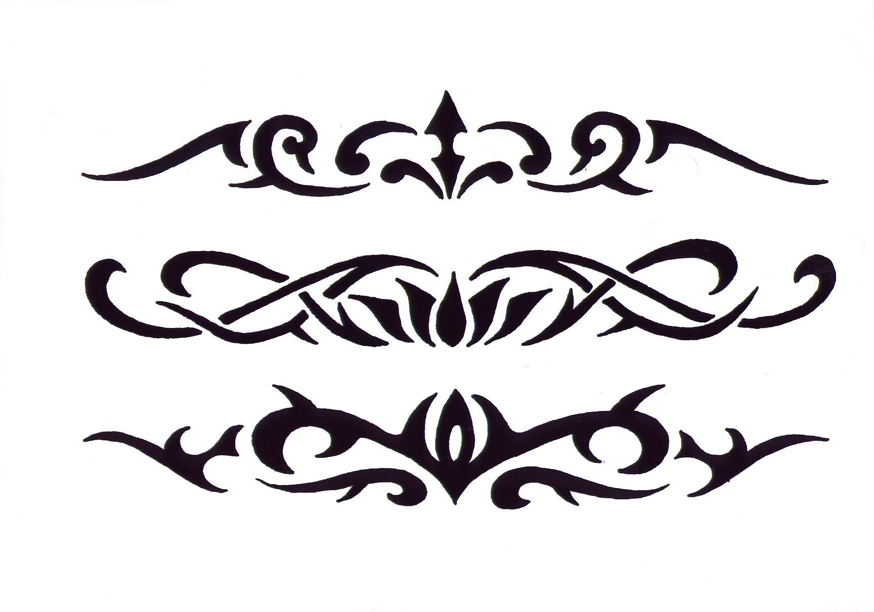 Tato tribal bunga auto electrical wiring diagram. Tato Tribal Bunga Clip Art Library