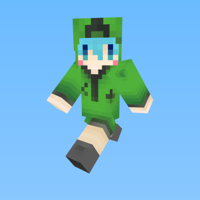 驚くばかり Minecraft スキン パーカー 三洋ガメッツ