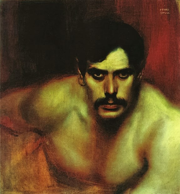 Male Portrait Study (A Bad Conscience)  ок. 1896 (574x619, 108Kb)
