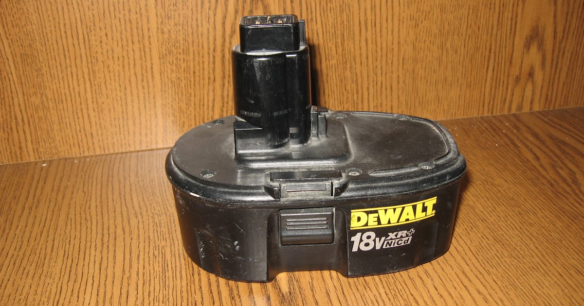 SOFT Use: PDF How to refurbish dewalt rechargeable battery