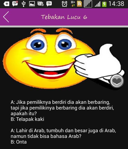 Kumpulan Tebak  tebakan Lucu  Tapi Susah Blog Ketawa