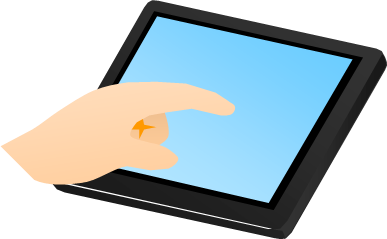 驚くばかりタブレットpc 絵 花の画像
