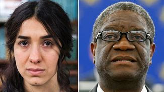 Nadia Murad i Denis Mukwege, distingits amb el Nobel de la Pau (Reuters)