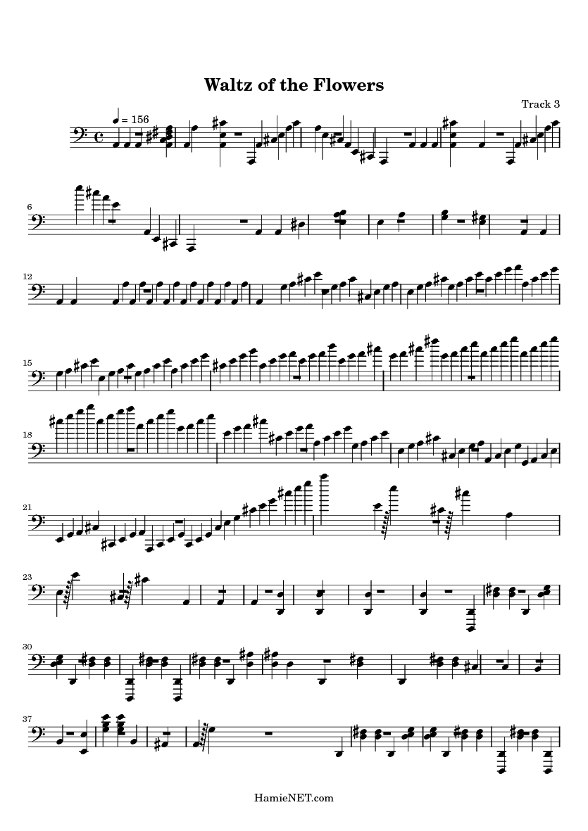 Sheet music for waltz of the flowers (valse des fleurs) from the nutcracker suite by pyotr ilyich tchaikovsky, arranged for flute solo. Waltz Of The Flowers Sheet Music Waltz Of The Flowers Score Hamienet Com