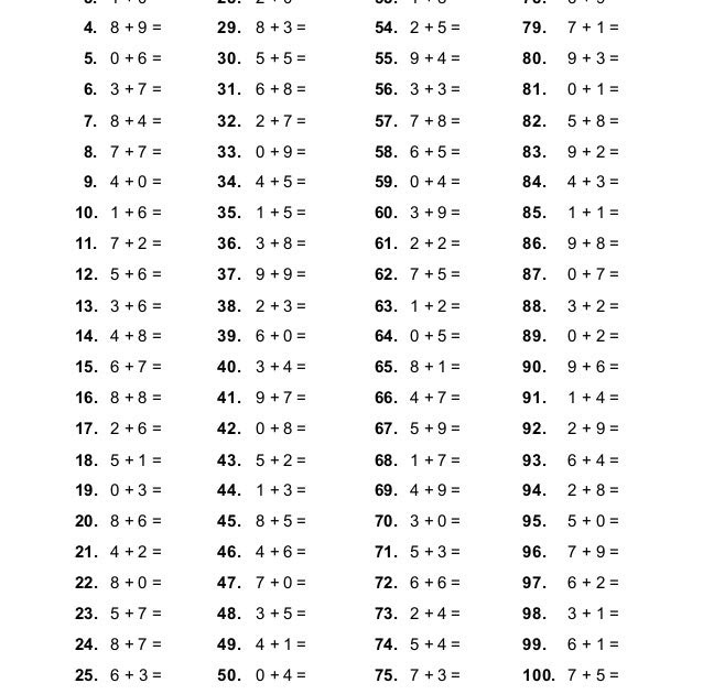 Soalan Matematik Tahun 1 Tambah Tolak - Terengganu n