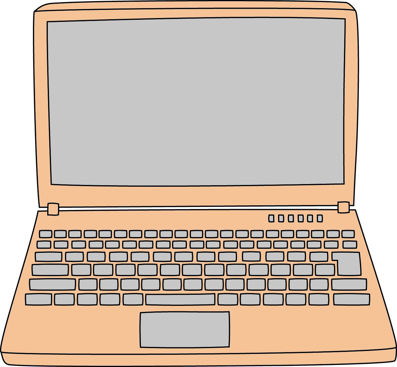  Gambar  Kartun  Untuk  Laptop  Top Lucu