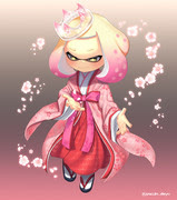可愛い スプラトゥーン イカ イラスト アニメヒーロー画像