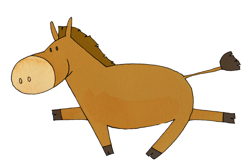 動物の画像について ぜいたくイラスト 馬 走る