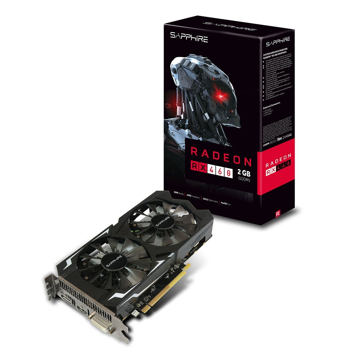 18 Unique Rx 460 4Gb Ddr5 - Video Graphics Array VGA 