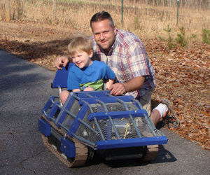 Kid's Drivable Electric Tank