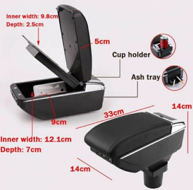 Perodua Bezza Armrest - Rumah 408