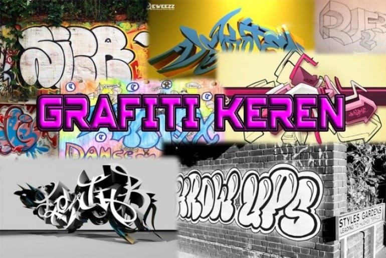  Gambar  Grafiti Mudah Tapi Bagus  Gambar  Bagus 