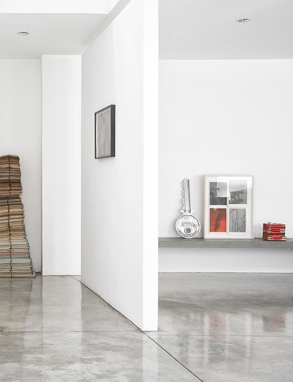 The stained floor should be sealed with a layer of 100% solids epoxy and then a layer of high solids or water based urethane for wear resistance, mar resistance. Interior Kitchen Render Help