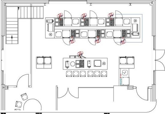 A restaurant floor plan can set up a restaurant for success or failure. Chinese Restaurant Kitchen Layout Plan Feed Kitchens