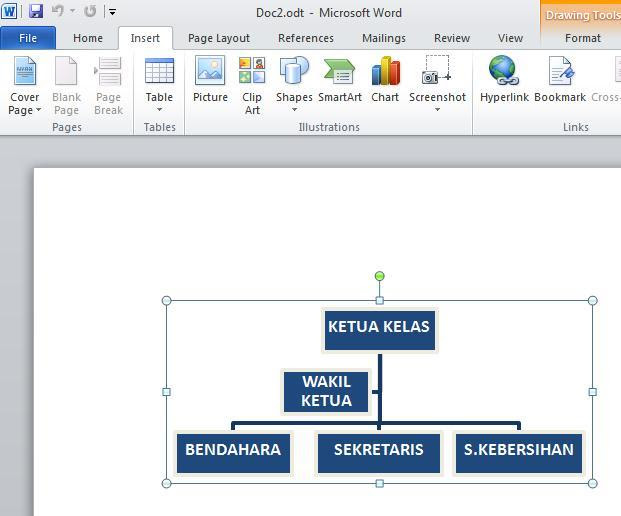 Contoh Grafik Struktur Organisasi - Contoh 193