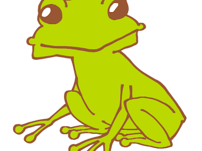 あなたのためのイラスト かっこいい リアル カエル イラスト