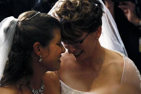 (FOTO) Pernikahan Sesama Jenis Di Colorado