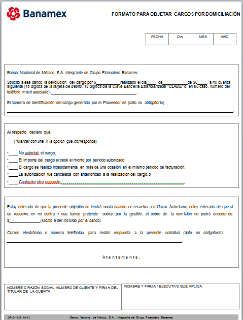 Carta De Solicitud De Tarjeta De Nomina - Varias Tarjetas