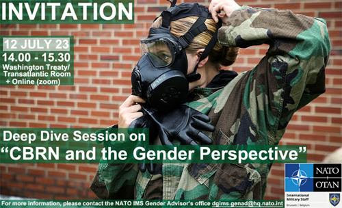 Deep Dive Recap: Chemical, Biological, Radiological and Nuclear (CBRN) Defence and the Gender Perspective