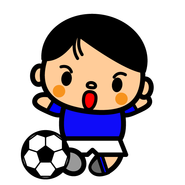 最高の無料イラスト 75 かわいい サッカー イラスト 簡単