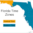 Time Zone Map Florida