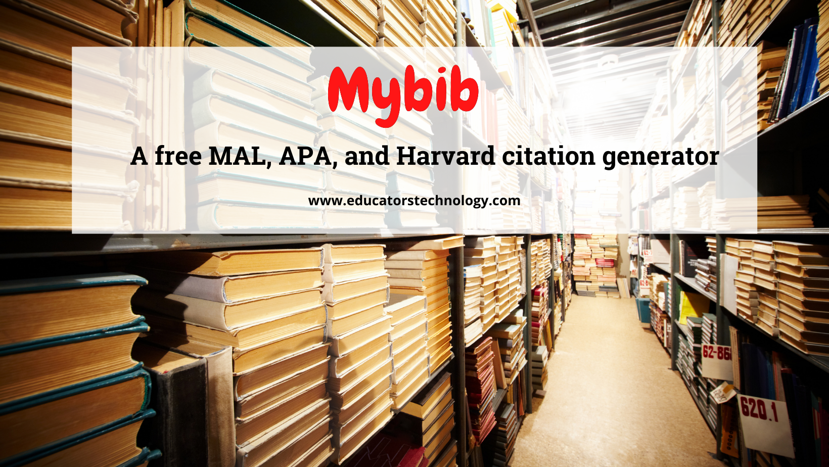 Mybib a free citation generator