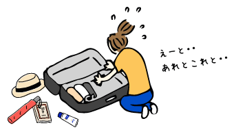 かわいいディズニー画像 トップ100 かわいい 旅行 持ち物 イラスト