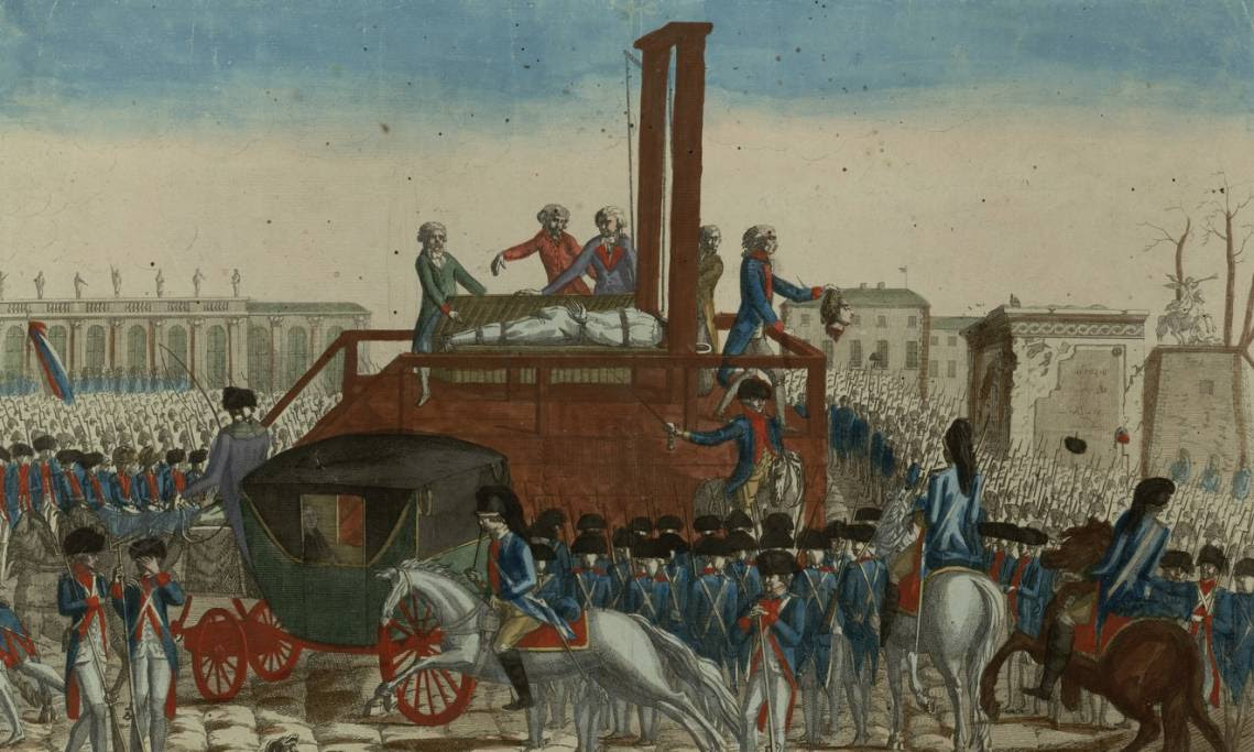 « Et le fatal couteau trancha sa tête » : récits en direct de la mort de Louis XVI