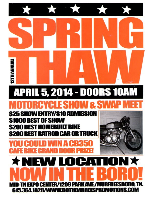 NEW LOCATION for the Spring Thaw