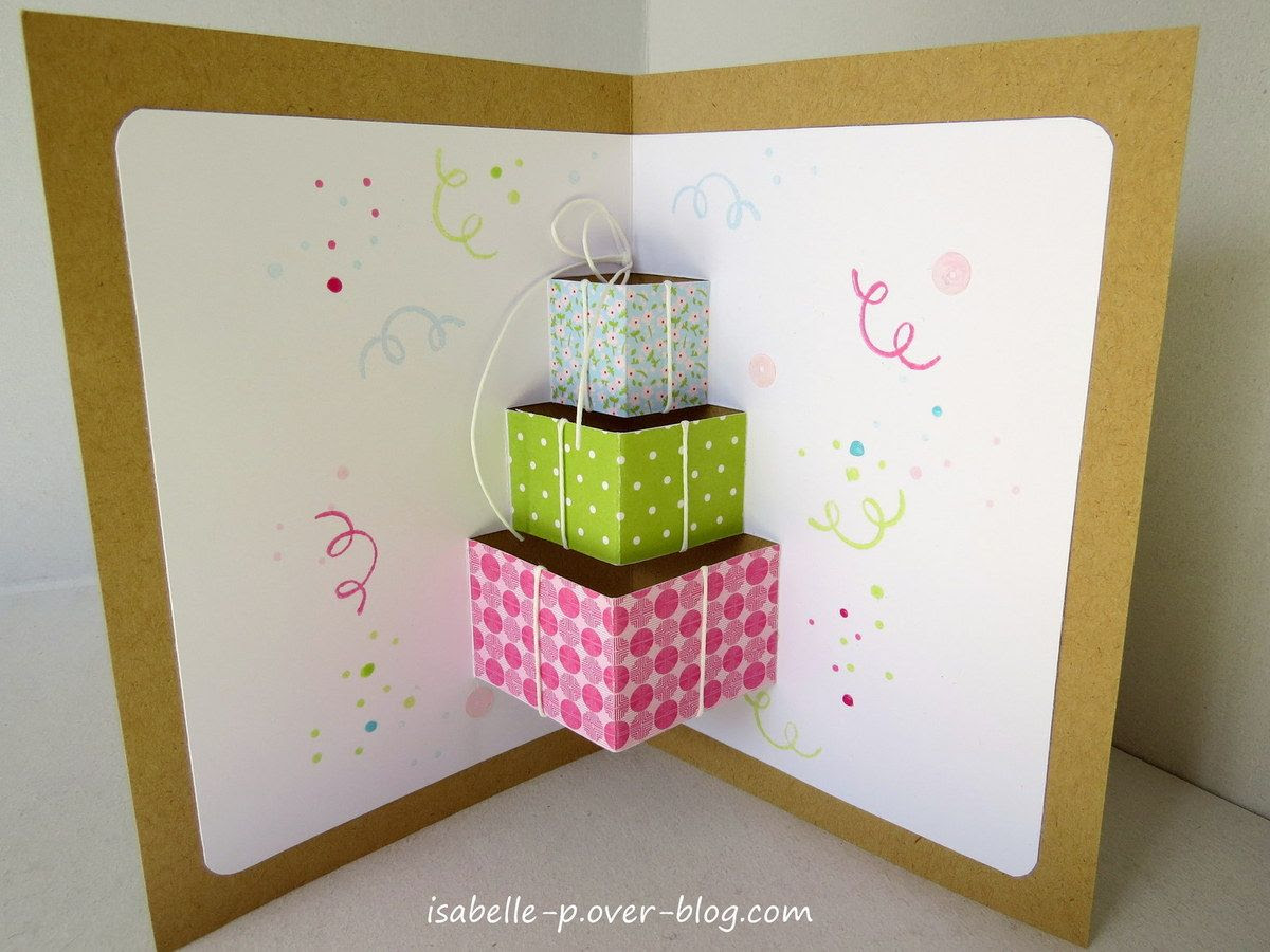 Carte Anniversaire Pop Up Willodean