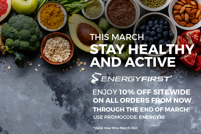 This March stay healthy and active!