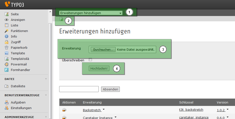 Ready for use typo3 cms. Typo3 Etracker