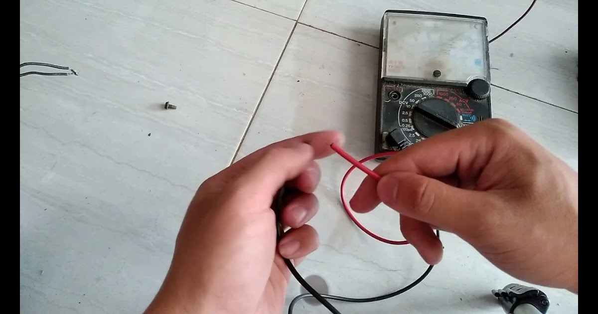 Cara Cek Komponen Dengan Avo : Multimeter Multitester ...