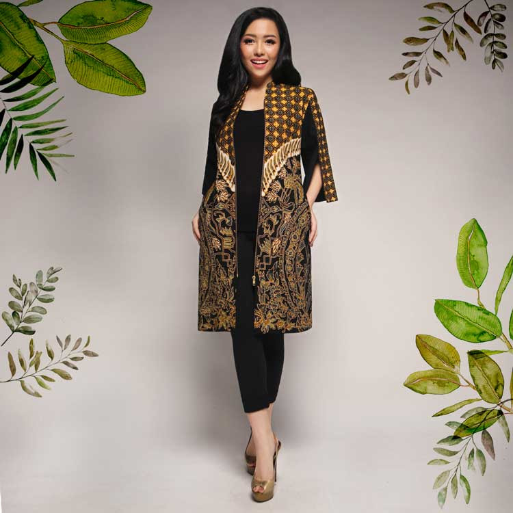 Gaya Terbaru  Model  Baju  Batik  Guru  Wanita  2022 Baju  Guru 