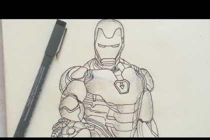 30+ Trends Ideas Iron Man Endgame Drawing Sketch