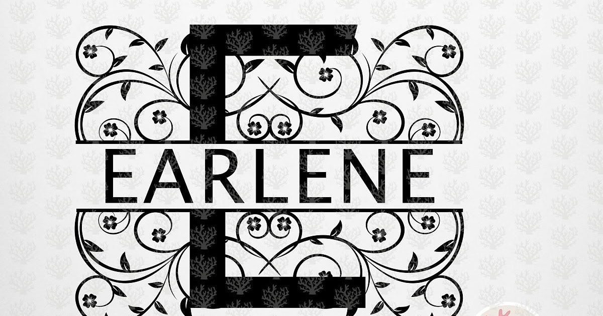 Download V Split Monogram Svg - Layered SVG Cut File