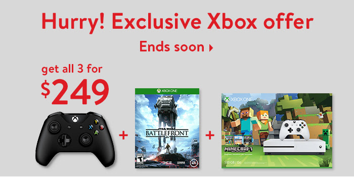 Exclusive bundle offer from Xbox. Ends soon.